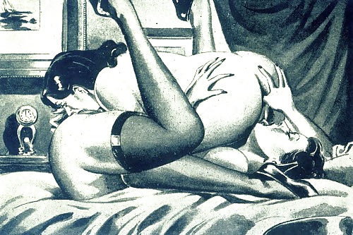 Vintage Erotic Drawings 24 #30325413