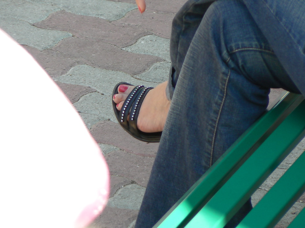 Feet and heels on the street 5 #36522465