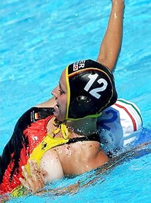 Nipslip At Waterpolo Olympics by Voyeur TROC #34592294