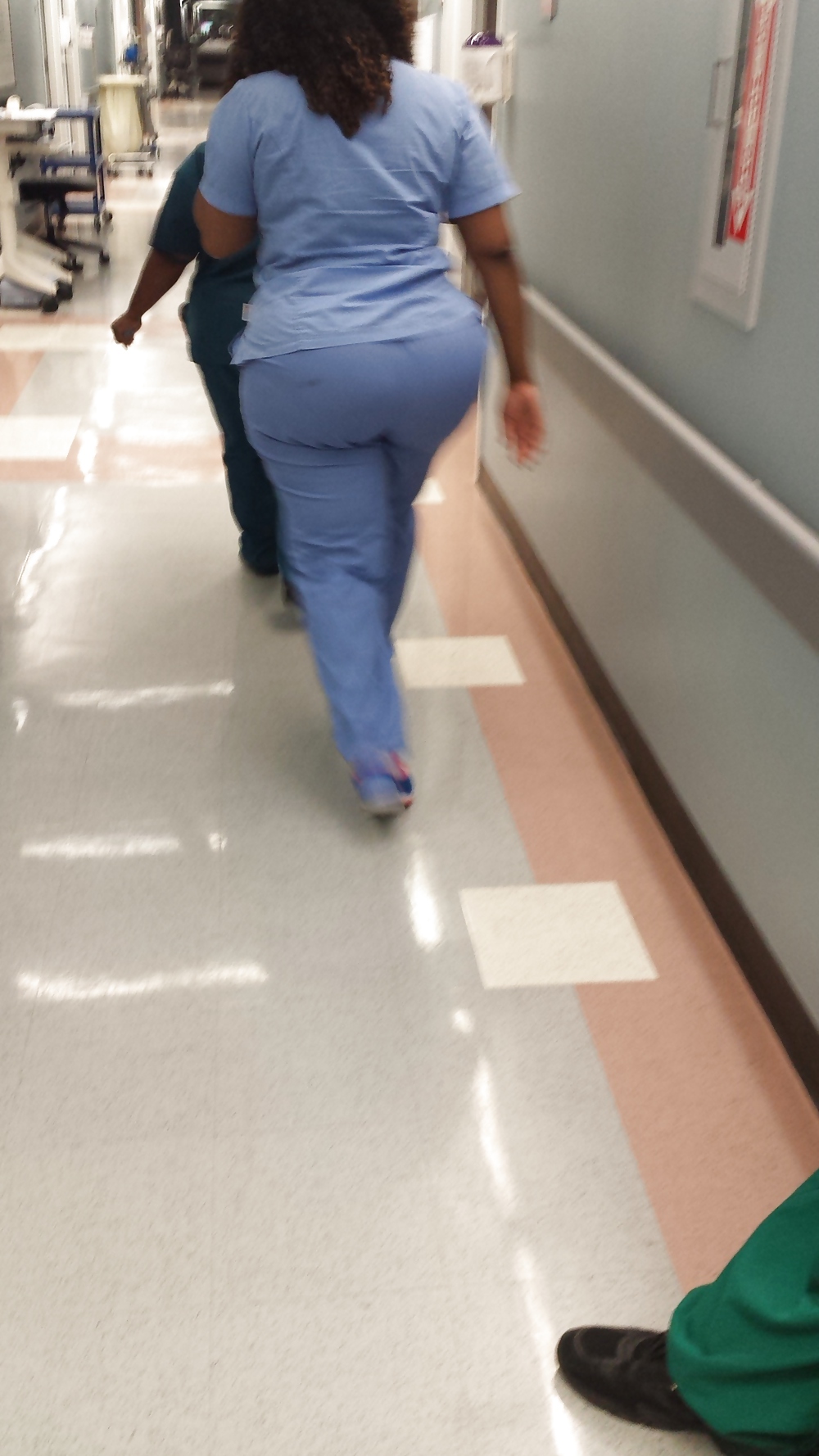 Bbw ebony nurse with big booty #35901762