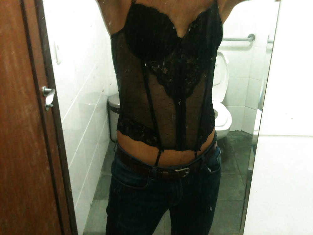 Night out wearing a corset #40606006