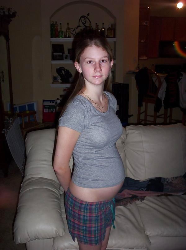 Slaggy pregnant teens used as a cum dumpster! part 4 #29013181