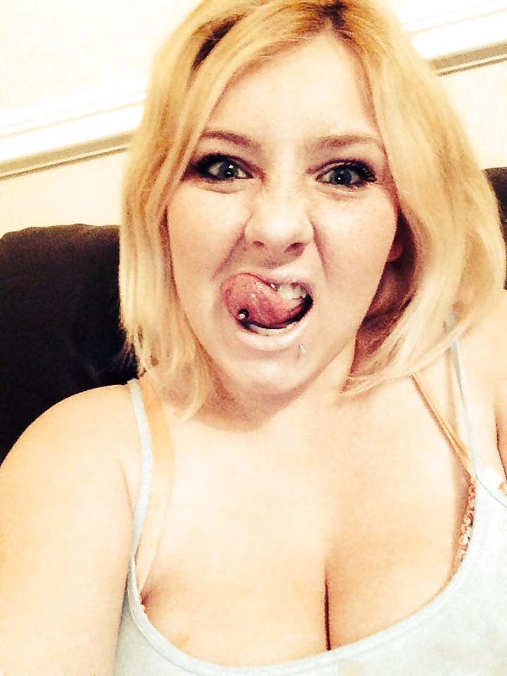 Chavy Big tits and tongue Teasing British  #39227609