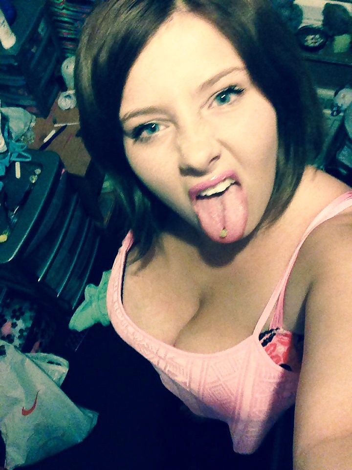 Chavy Big tits and tongue Teasing British  #39227872