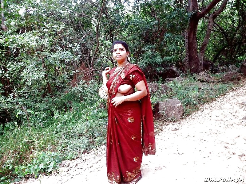 Aunty in the forest  #25473771