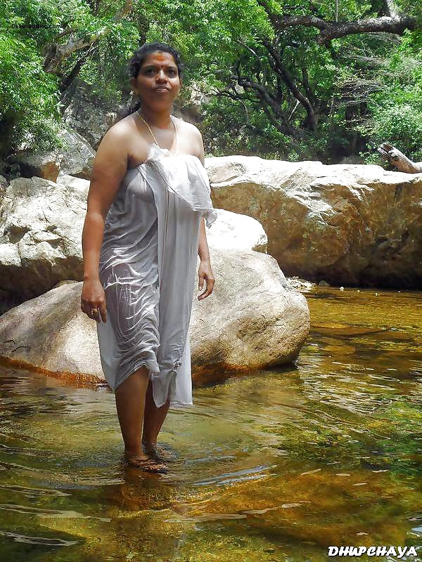 Aunty in the forest  #25473786