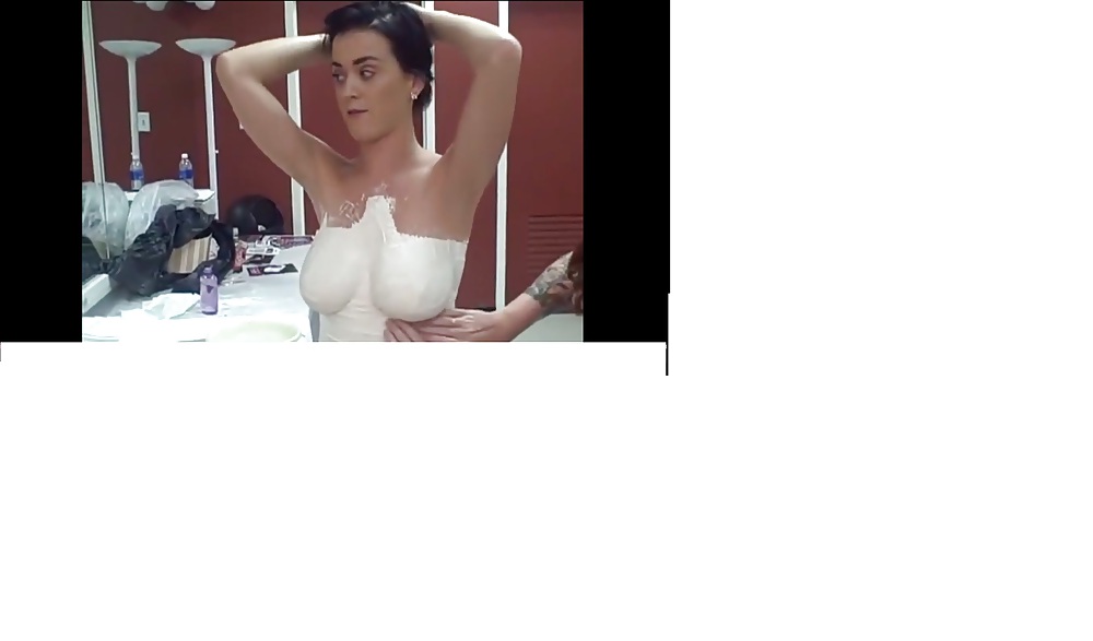 Katy Perry topless plastering.  #35885385