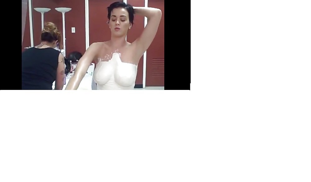 Katy Perry topless plastering.  #35885403