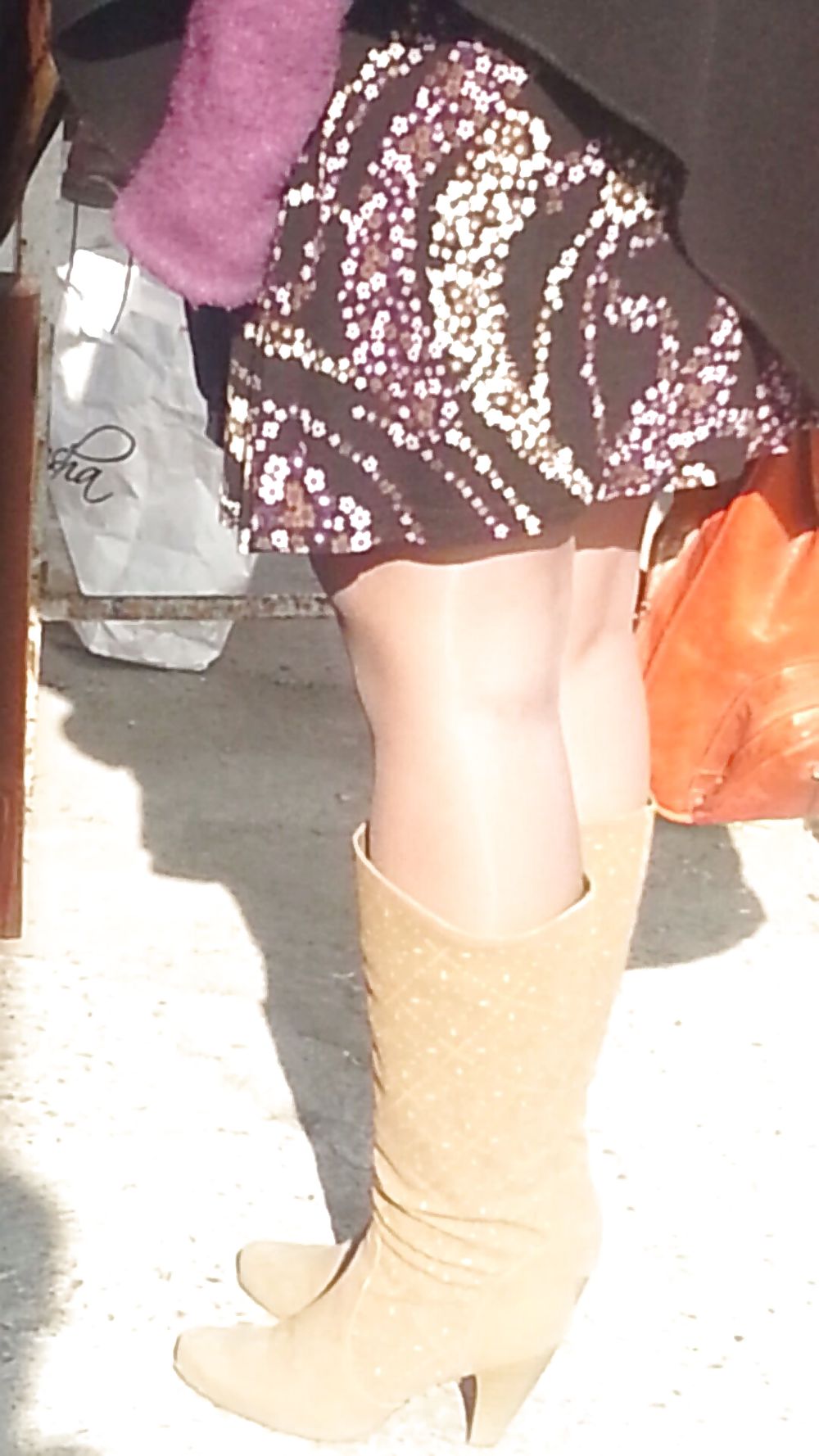 Hot hot feet skirt romanian #24777620