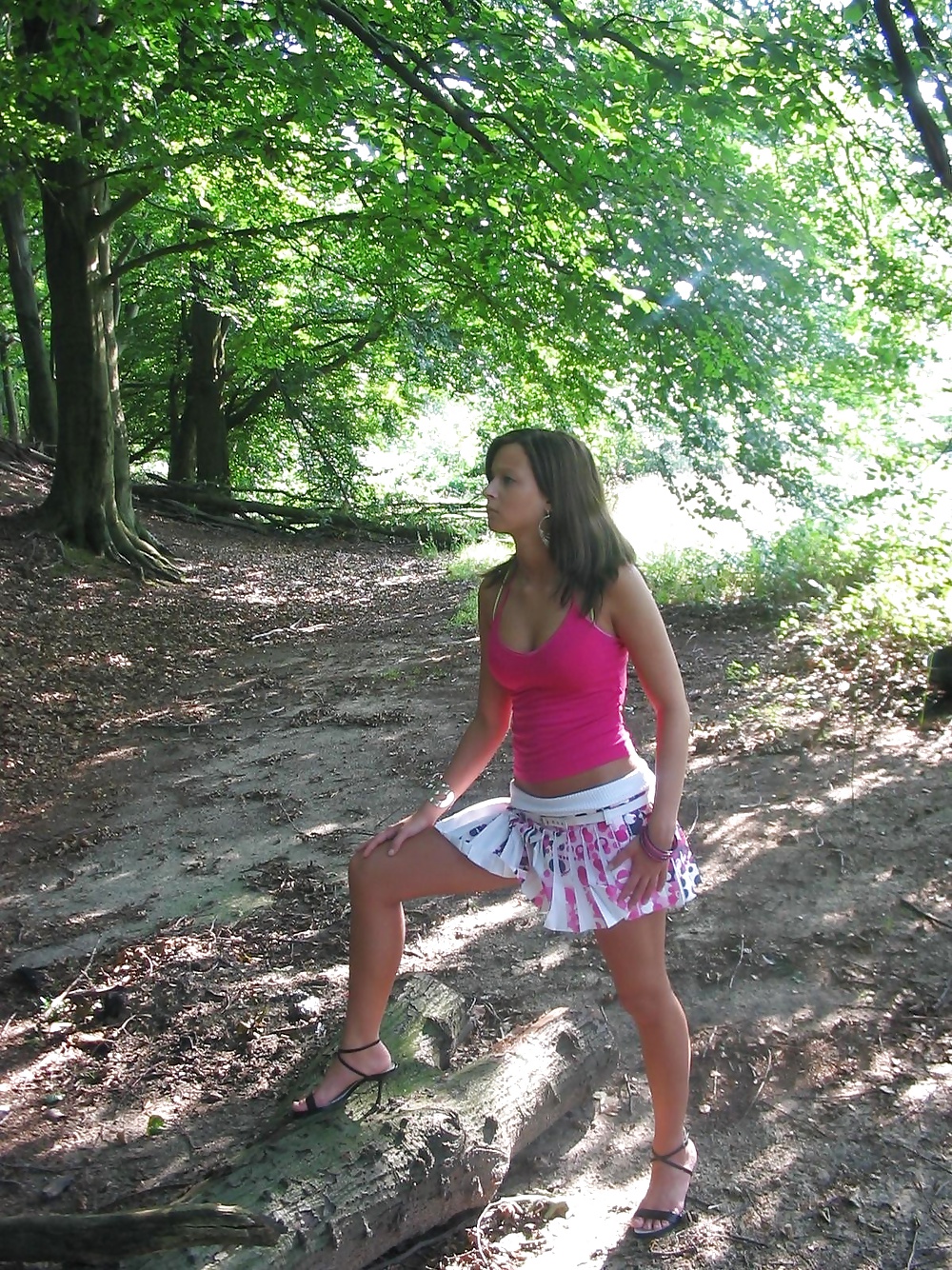 My collection 66 : nice teen show her body in the forest #35258372