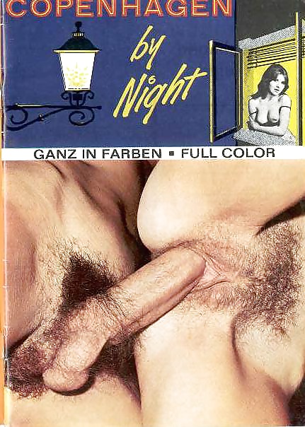Copenhague de noche (revista vintage)
 #35085946