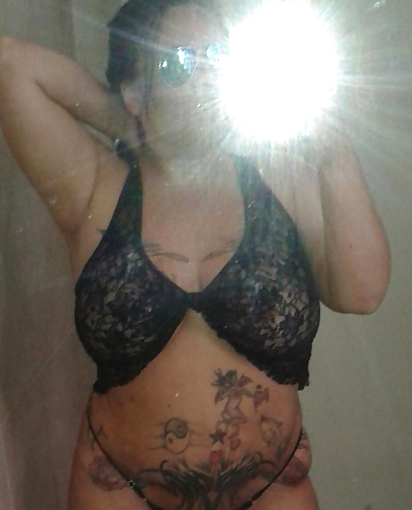 Sexy BBW tatooed with huge boobs from Argentina part 2 #33034736