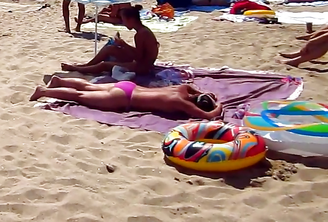 Spy summer beach sexy teens romanian #40070761