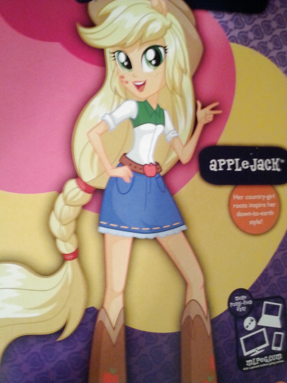 Mlp applejack (equestria girl)
 #40670761