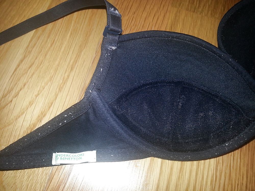 Benetton 32A Black Bra From Cousin Wife  #34691883
