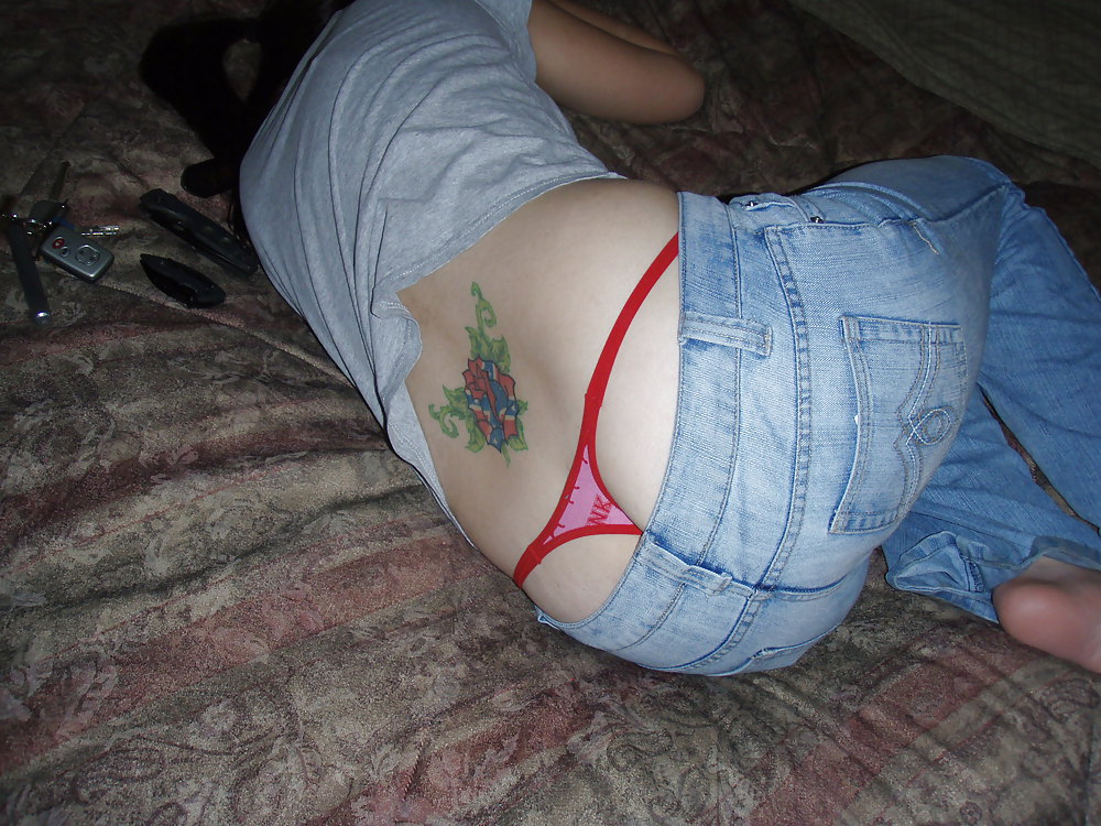 Slutty exes thong and tattoo #23388340