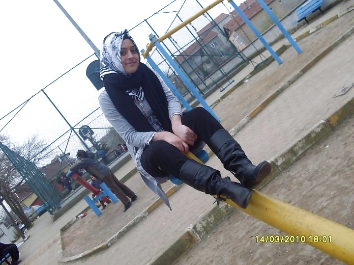 Boyle Turbanlilar gormediniz Hijab kapali Turkish Arab #40365883