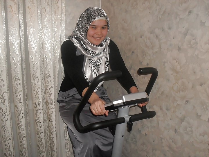 Boyle Turbanlilar gormediniz Hijab kapali Turkish Arab #40365962