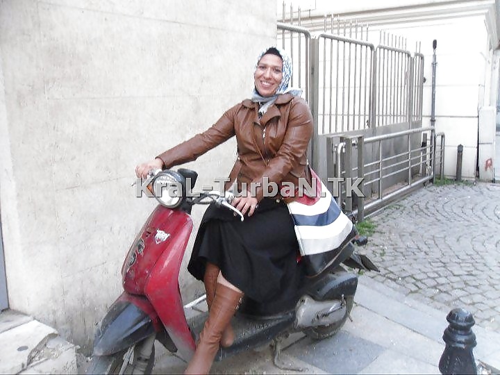 Boyle Turbanlilar gormediniz Hijab kapali Turkish Arab #40366034