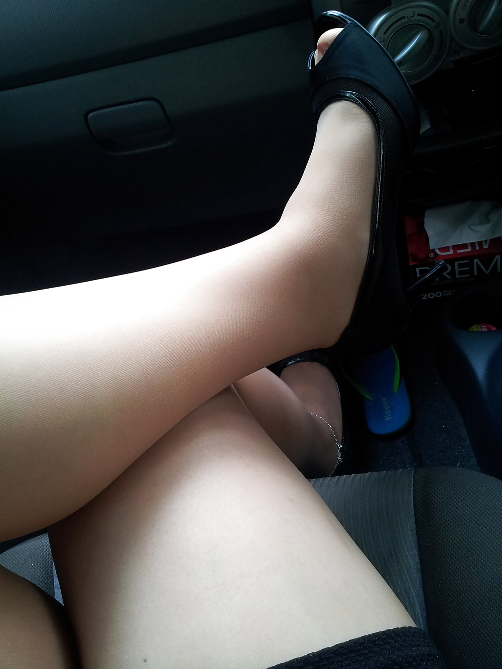 Kommentieren, Was Du Ihr Nylon Füße 3 Tun Würde! #30190944