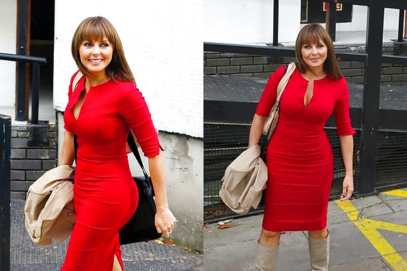 Carol vorderman rump ass,tits shots
 #34337000