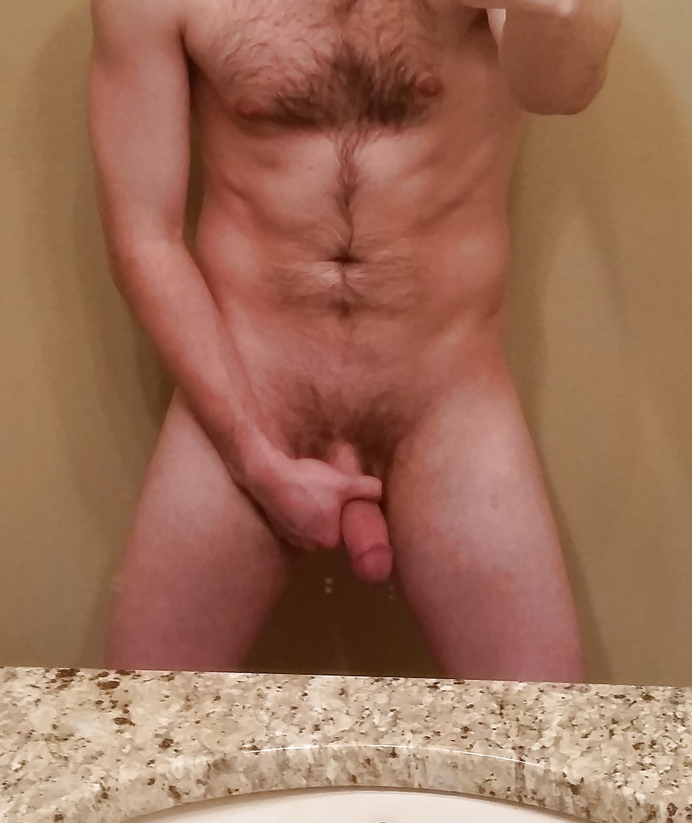 Sexy young man body and cock on vacation in bathroom #40445438