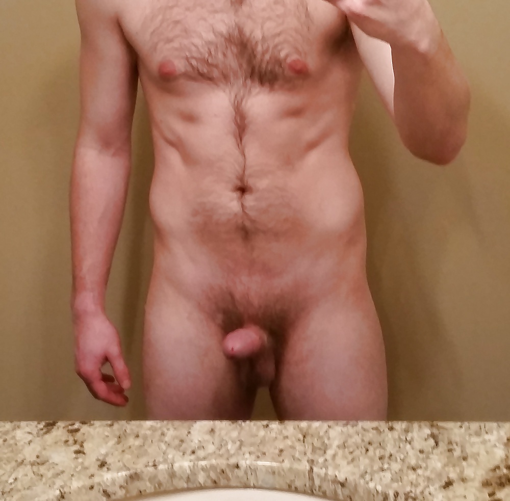 Sexy young man body and cock on vacation in bathroom #40445442