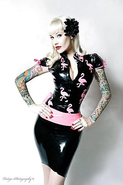 Beautiful Girls, Tattooed And Latex 1 #35933325