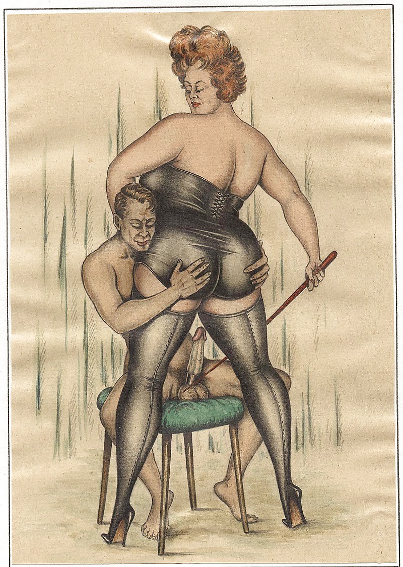 Vintage Erotic Drawings 15 #32687662