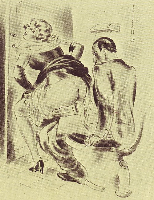 Vintage Erotic Drawings 15 #32687895