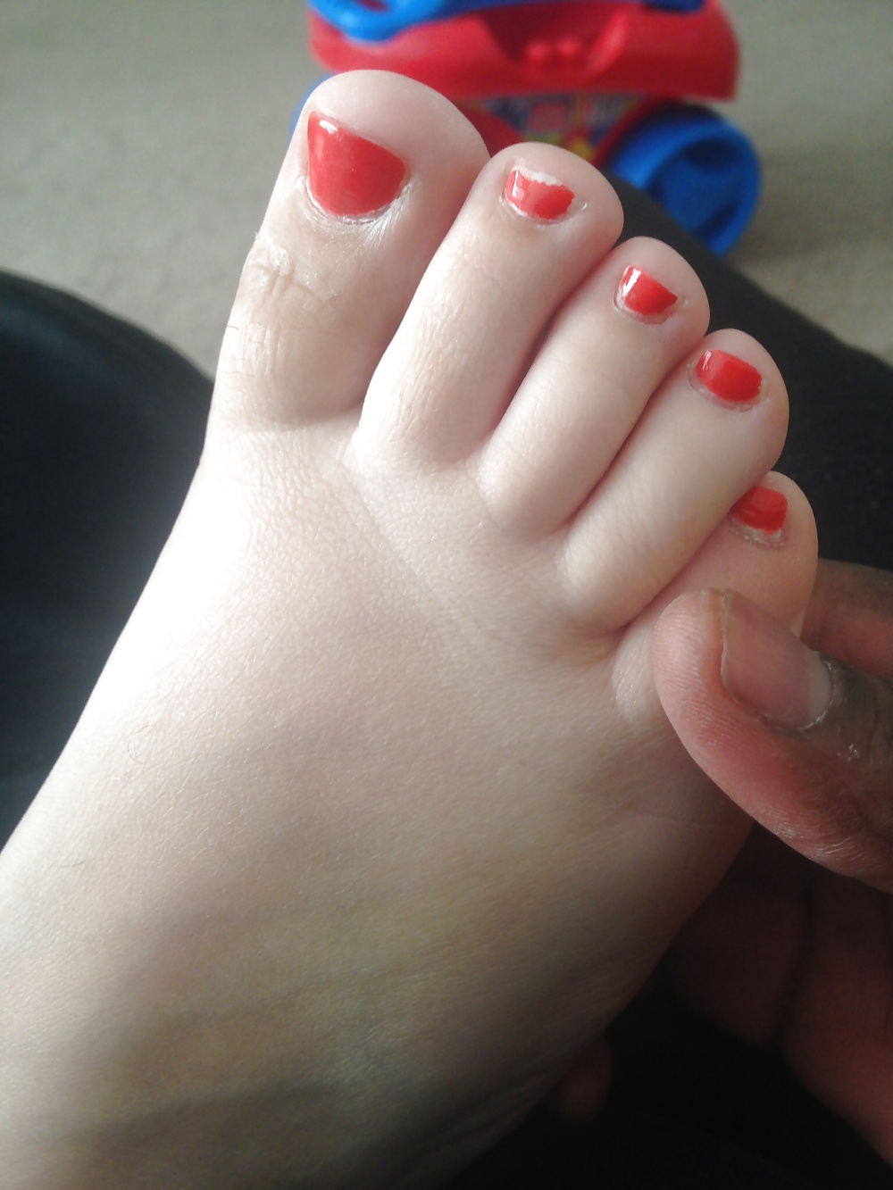 Le dita dei piedi in grado di leccare sexy di Wifey6
 #28269842