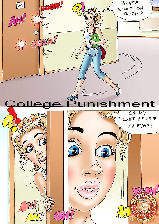 Seduced Amanda - College Punishment #39841089