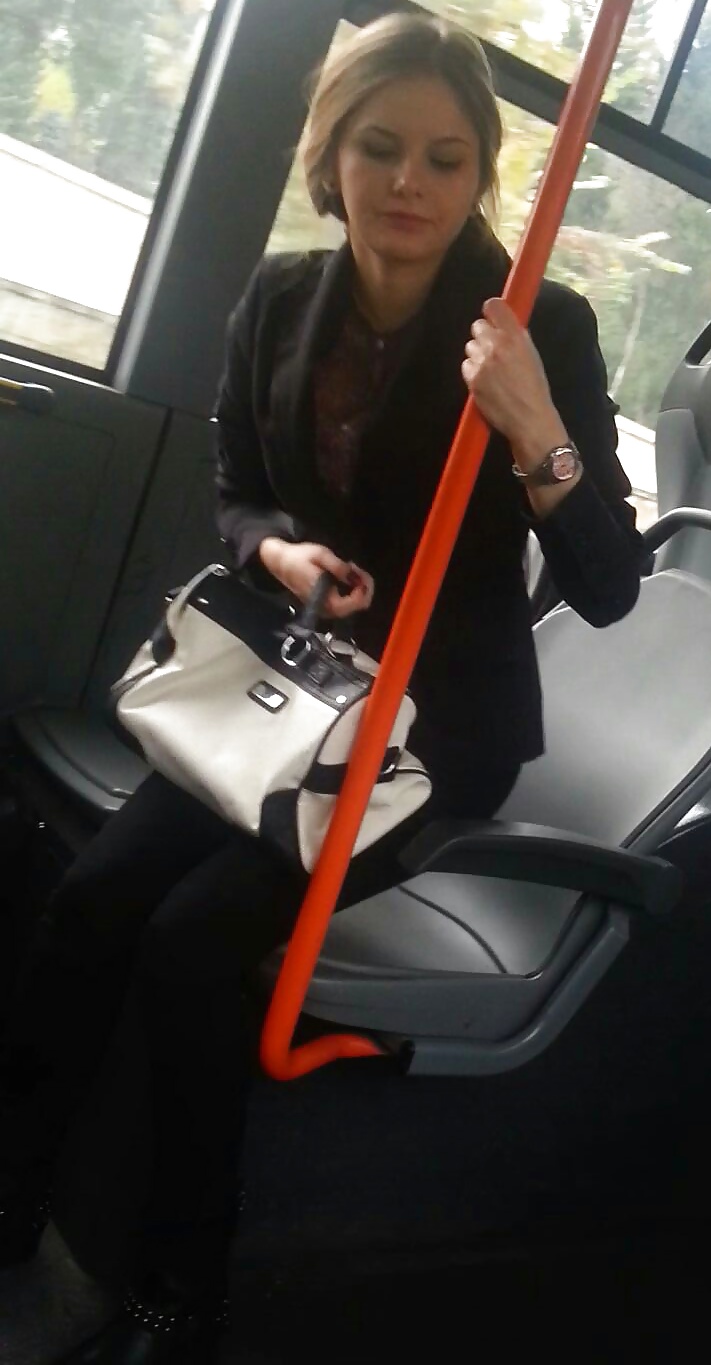 Spy sexy teens in bus romanian #29797964