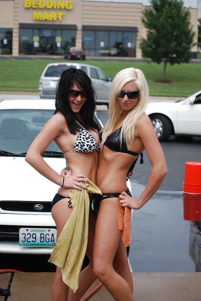 CAR Wash and Bikini Babes #32964588