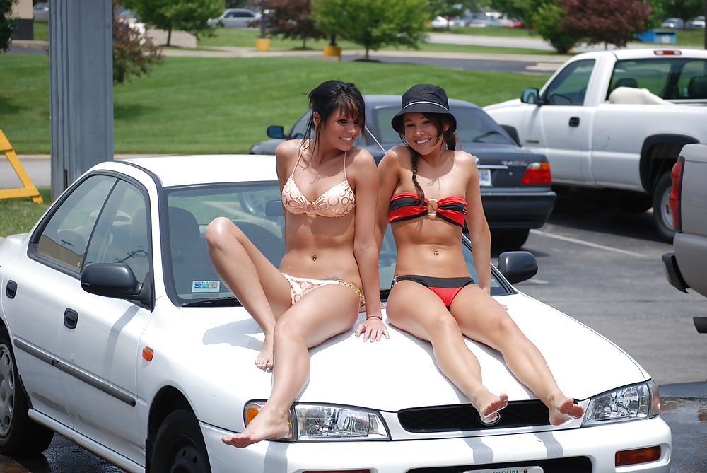CAR Wash and Bikini Babes #32964645