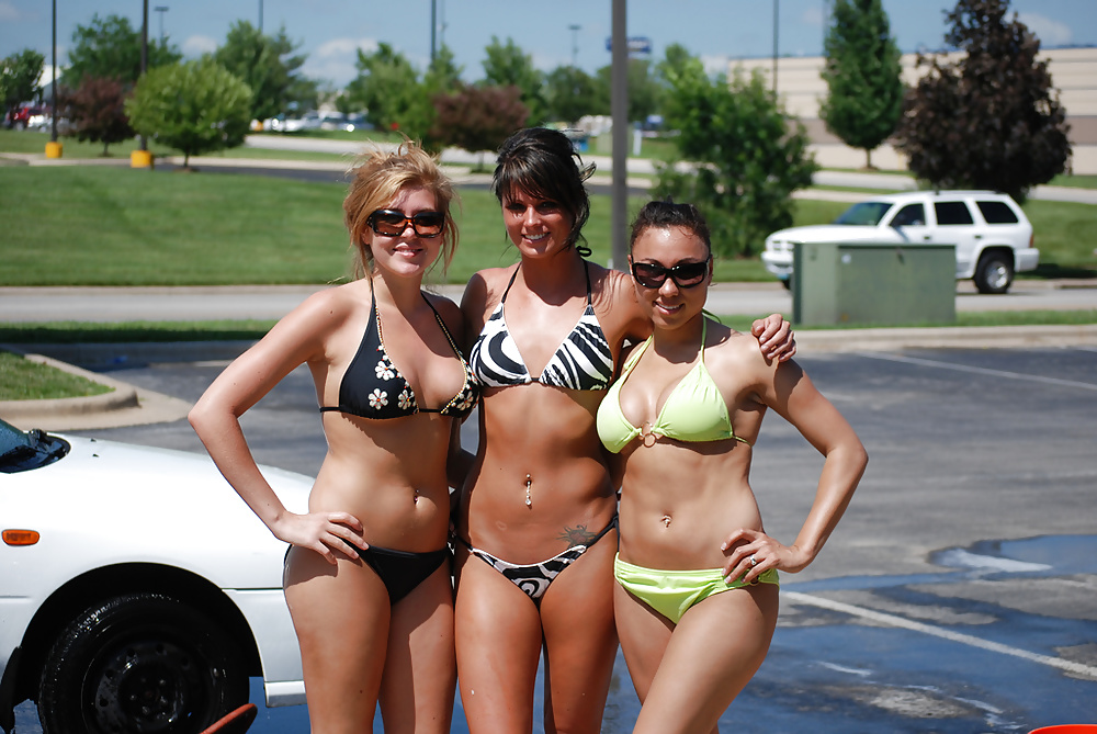 CAR Wash and Bikini Babes #32964676