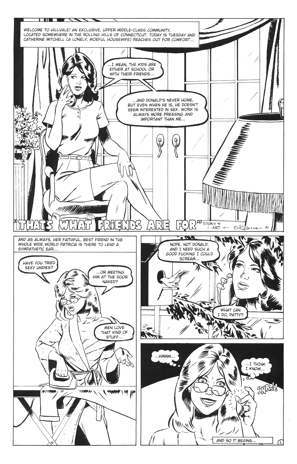 Hausfrauen Am Spiel # 01 - Eros-Comics Von Rebecca - April 2002 #36196478