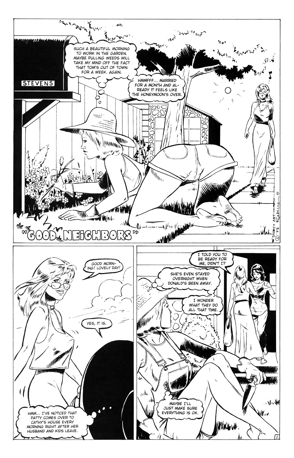 Hausfrauen Am Spiel # 01 - Eros-Comics Von Rebecca - April 2002 #36196530