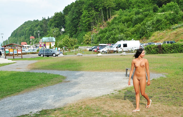 Alena Nude in Public #31767033