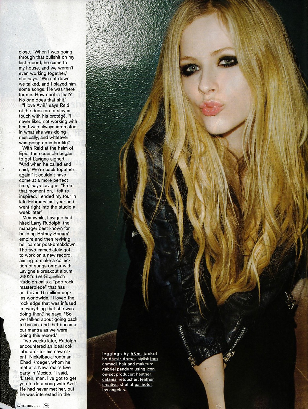 Avril lavigne rivista hq scansioni (ccm)
 #30492652