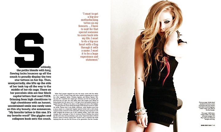 Avril lavigne rivista hq scansioni (ccm)
 #30492867