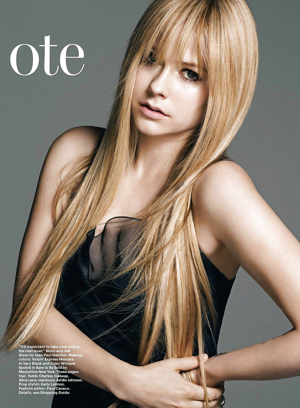 Avril lavigne rivista hq scansioni (ccm)
 #30493167