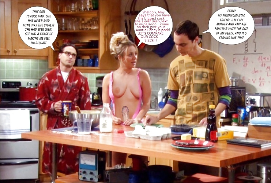 The Big Bang Theory with Kaley Cuoco as shemale #33140684