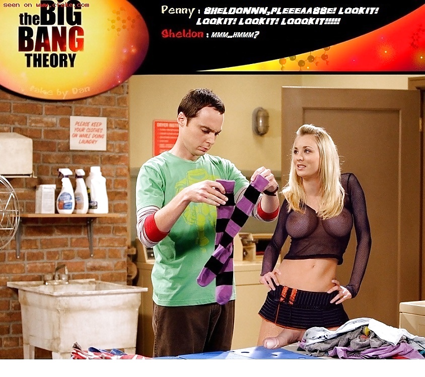 The Big Bang Theory with Kaley Cuoco as shemale #33140695