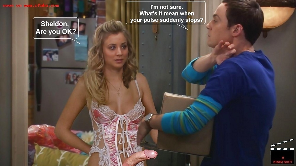 The Big Bang Theory with Kaley Cuoco as shemale #33140701