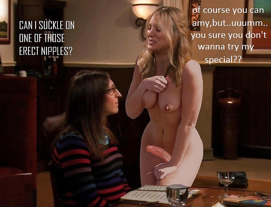 The Big Bang Theory with Kaley Cuoco as shemale #33140727