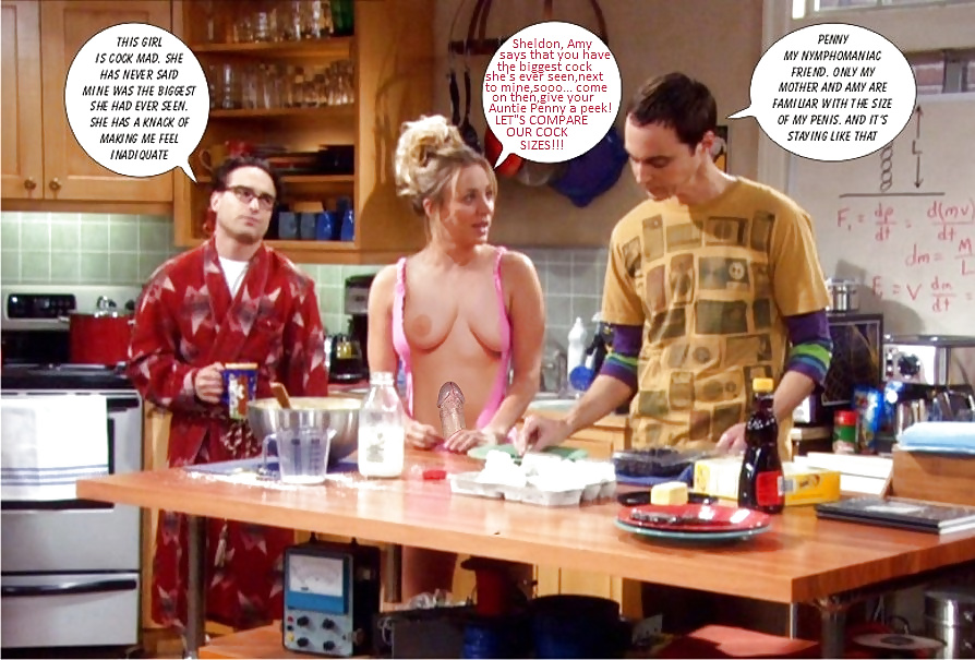 The Big Bang Theory with Kaley Cuoco as shemale #33140752