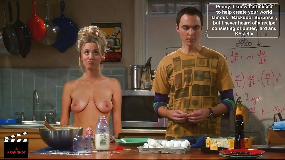 The Big Bang Theory with Kaley Cuoco as shemale #33140791