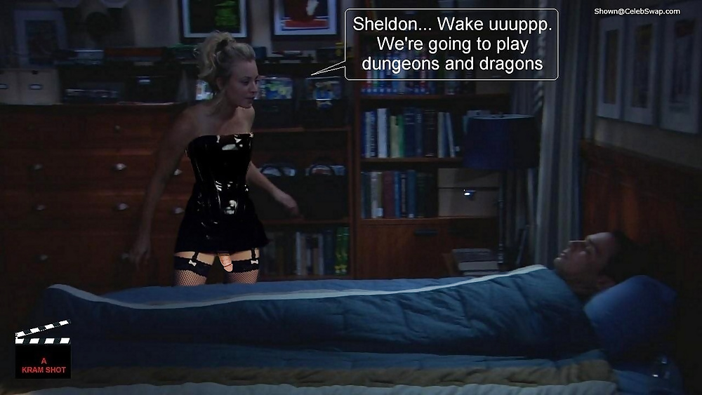 The Big Bang Theory with Kaley Cuoco as shemale #33140800