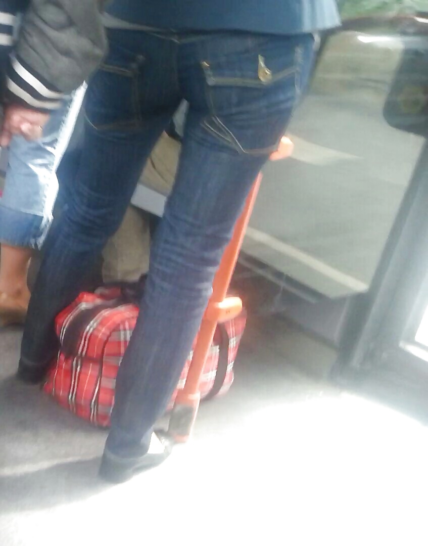 Spy ass teens in bus, station, train romanian #26732826